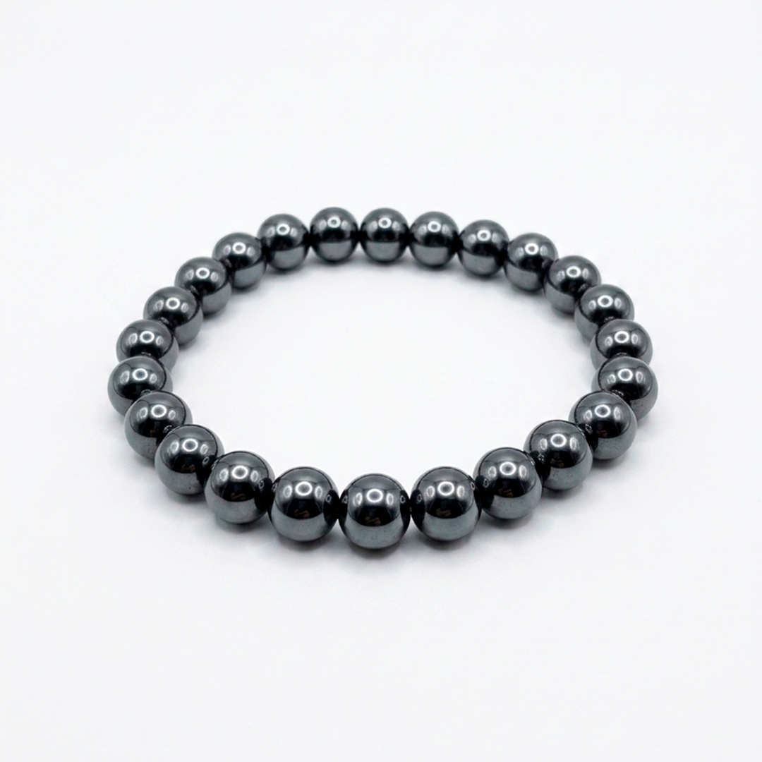 Pulseira de Hematita 8mm