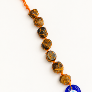Pendente de Olho de Tigre com Olho Grego